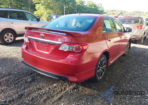 2013 Toyota Corolla S from USA, damaged, VIN 2T1BU4EE4DC993040